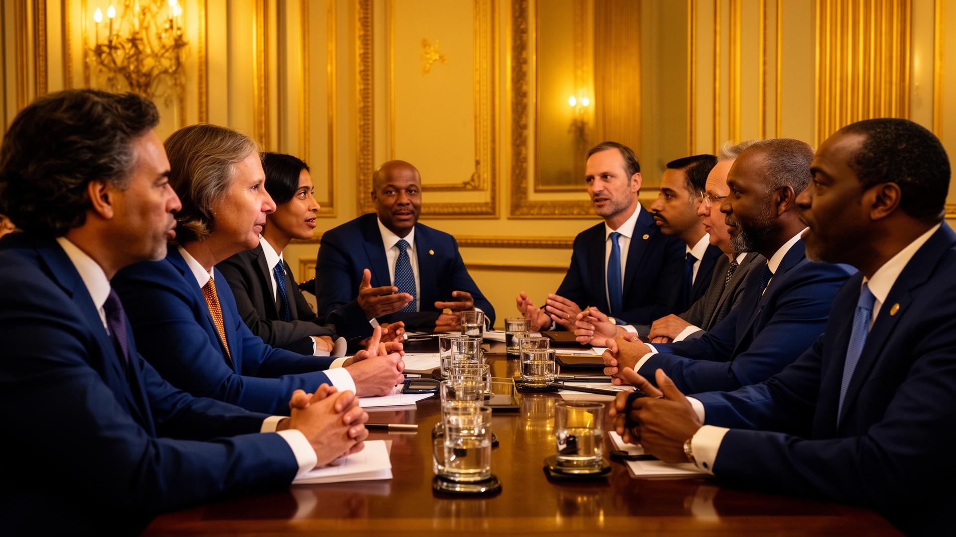 Civic leaders in conversation